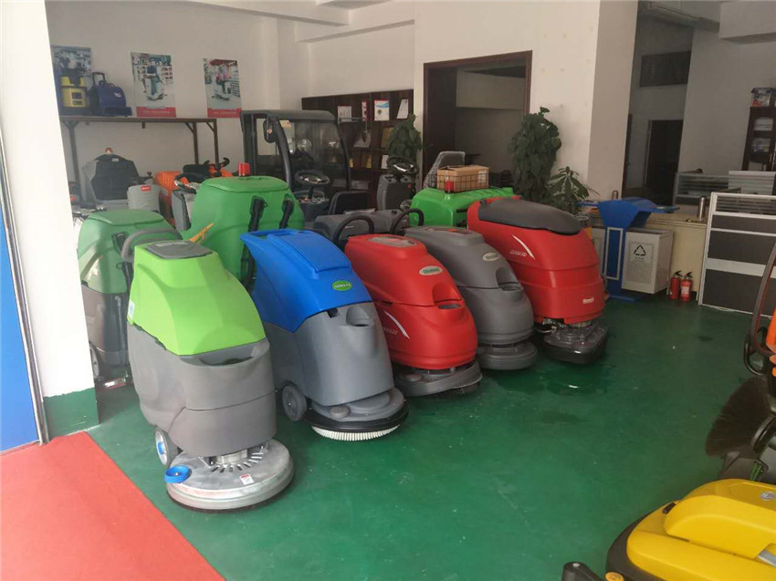 云南地霸清潔設備有限公司展廳一角